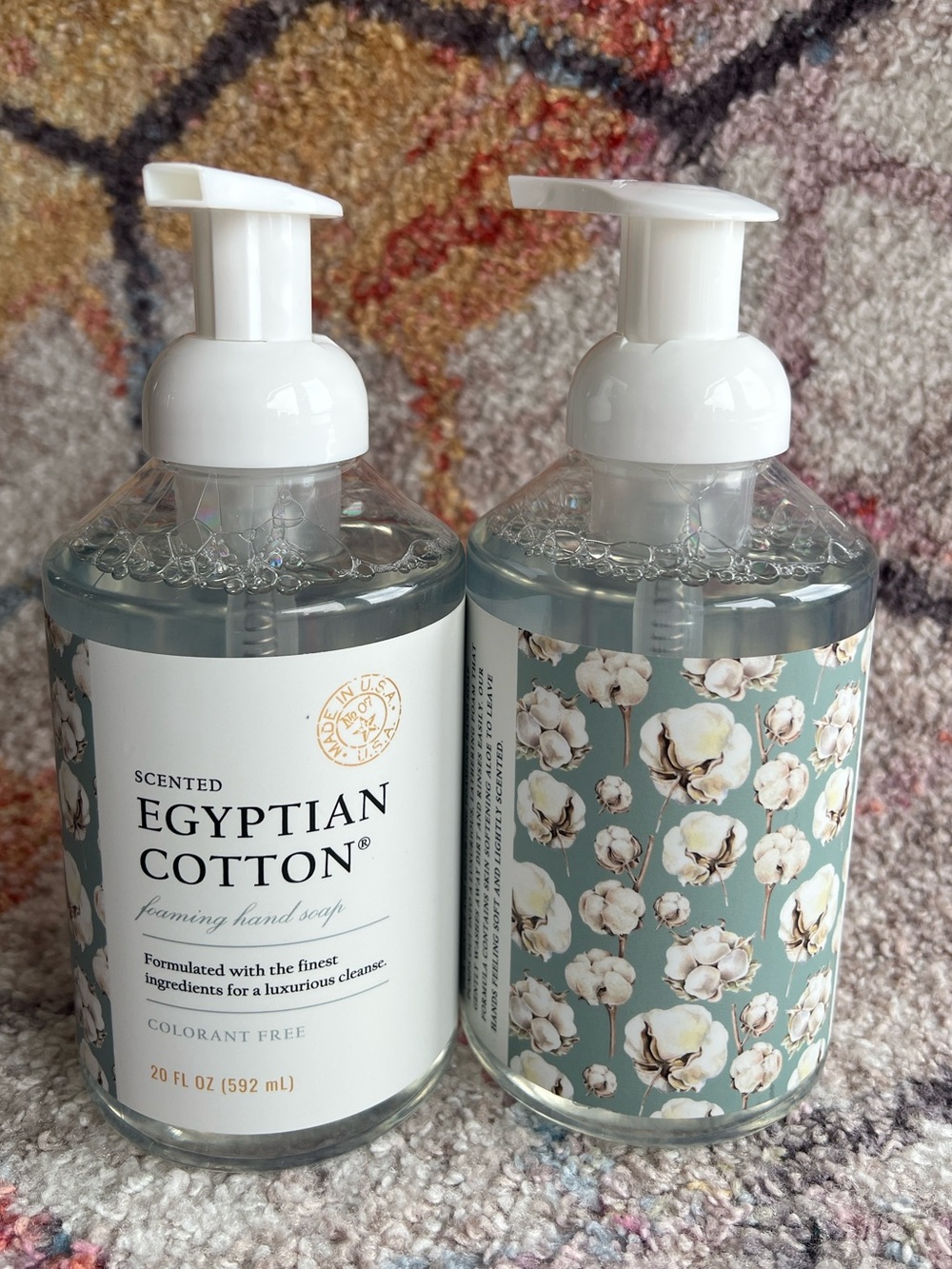 2x Egyptian Cotton Foaming Hand Soap - Commonwealth Soap Co
